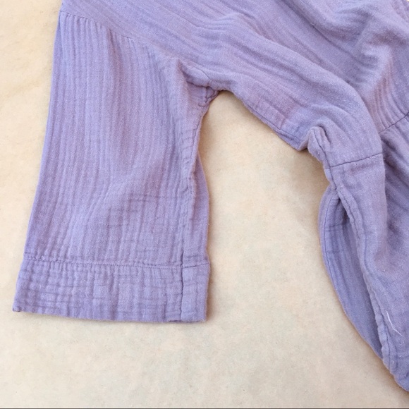 Anthro .β’ Saturday Sunday Kimono Robe Tie Waist Cardigan XS/S - Picture 5 of 12